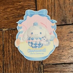 MOETCH X Sanrio “Blue Flutter Series” Plush Keychain (Cinnamoroll - Special)